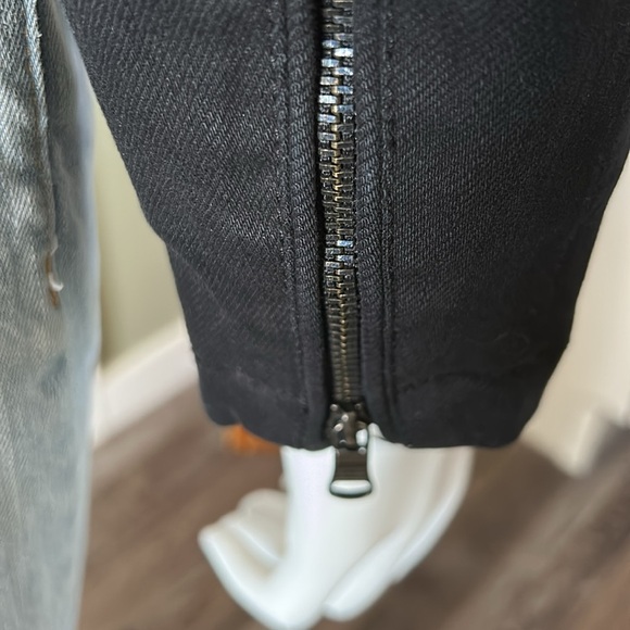 Ralph Lauren Denim & Leather Moto Jacket - Picture 12 of 17